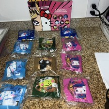 Hello Kitty x Yugioh lot of 11 McDonalds 2024 Yu-Gi-Oh Happy Meal Toys  Box