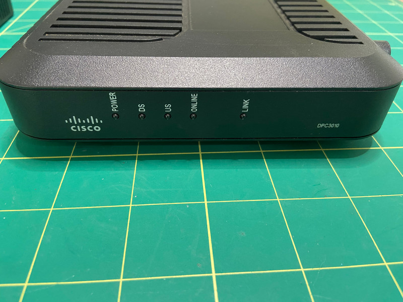 Cisco DPC3010 DOCSIS 3.0 Cable Modem w/ Power Supply