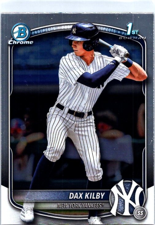 2025 Bowman Draft Chrome #BDC-146 Dax Kilby Chrome
