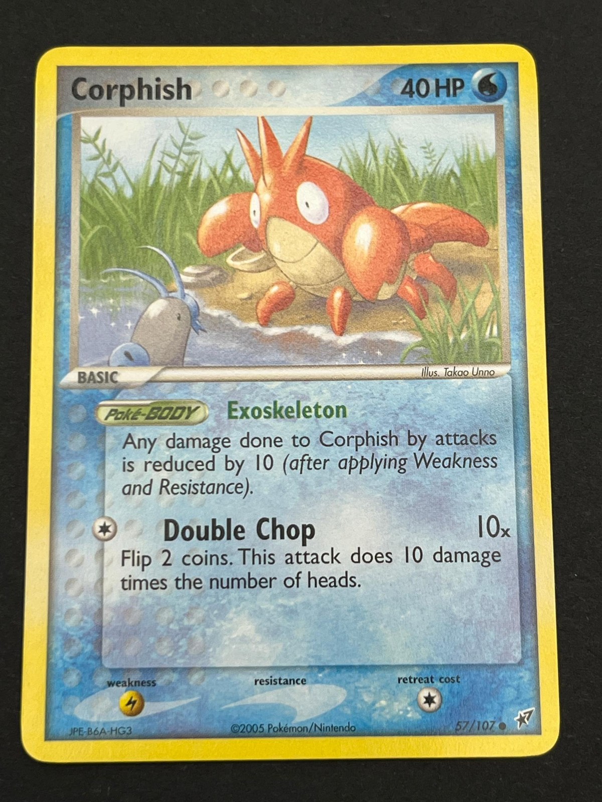 Corphish 57/107 Common Deoxys Near Mint