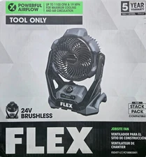 Flex 24V Brushless 1100 CFM Jobsite Fan - FX5471-Z (Tool Only)