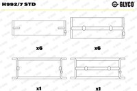Neu - Glyco H992/7STD Kurbelwellenlager