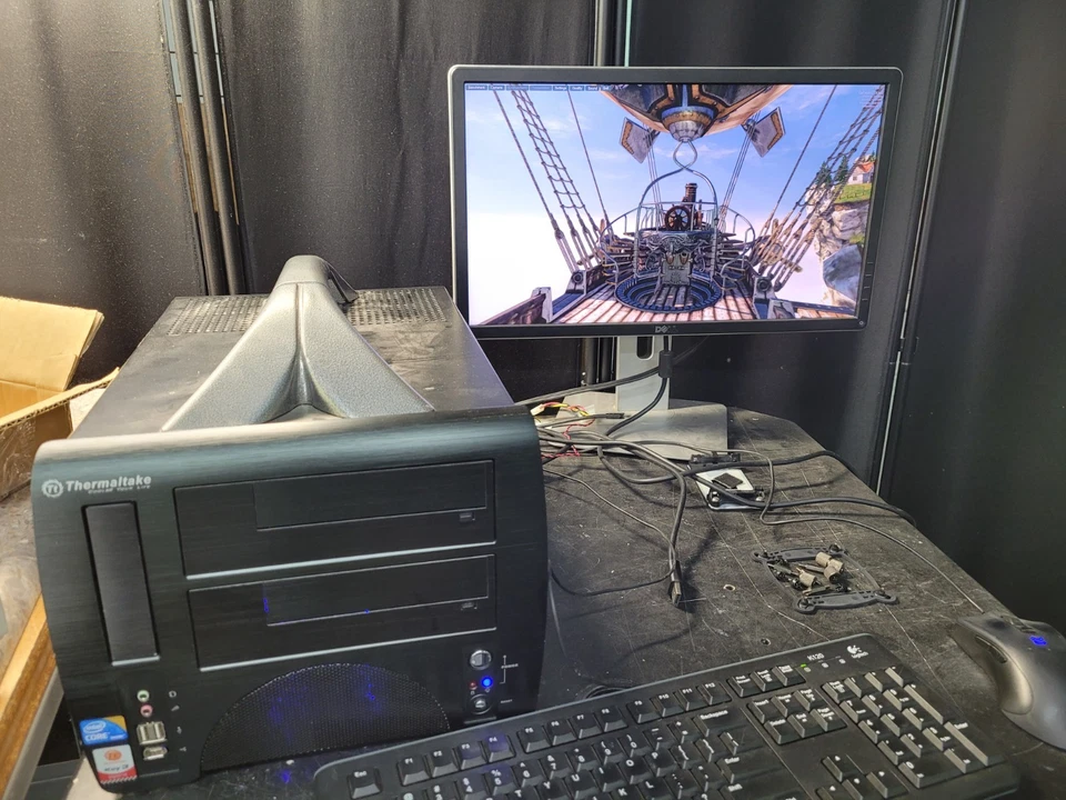 CUSTOM RETRO GAMING PC INTEL i7 16GB 256GB SSD GEFORCE GTX WIN 7 ULT LOOK !!! - Image 2 of 4