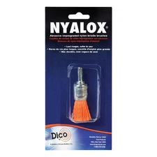 Dico 541-781-3/4 120-Grit Coarse Grade Orange Nyalox End Brush 3/4 in.