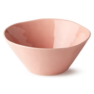Desert Rose 88 oz Deep Serving Bowl - 10.25'' Durable Stoneware Bowl for Salads,