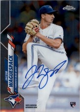 2020 Topps Chrome Rookie Autographs #RAJW Jacob Waguespack Auto - NM-MT
