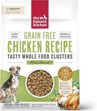 The Honest Kitchen Whole Food Clusters Grain Free Chicken Dry Dog Food, 1 lb