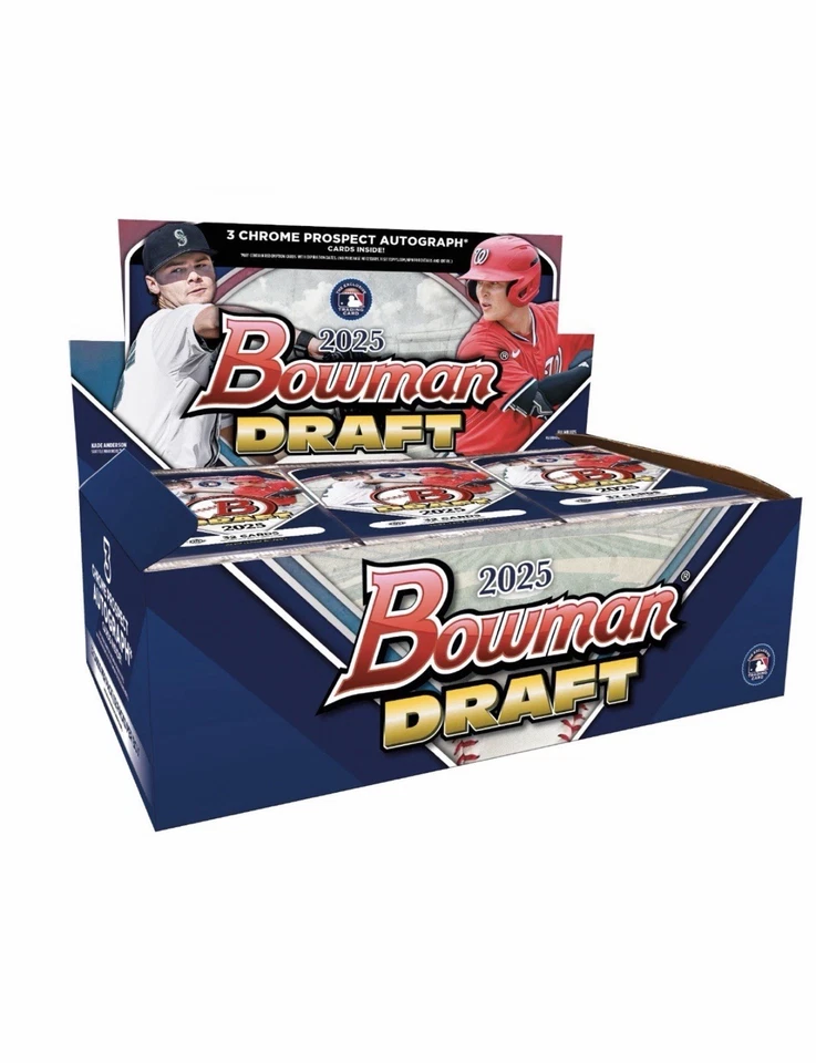 2025 BOWMAN DRAFT BASEBALL - FACTORY SEALED - HOBBY BOX - PRE SALE -
