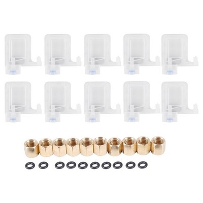 10PCS Eco Solvent Printer Ink Damper Dx5 Printhead Dumper for  Print Head8474