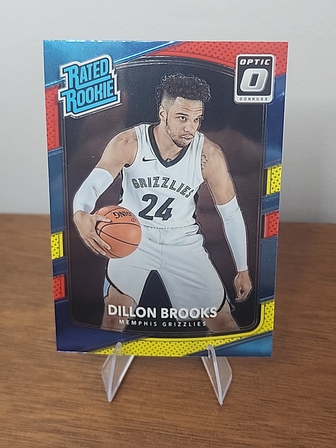 2017-18 Panini Donruss Optic - Rated Rookie Dillon Brooks #152 Red & Yellow (RC)