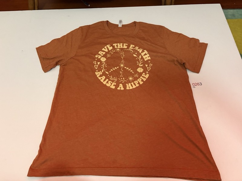 Save The Earth Raise A Hippie Shirt Women’s Size Xl