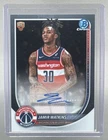 Jamir Watkins 2025 Bowman Chrome #BCA-JW Rookie Auto RC