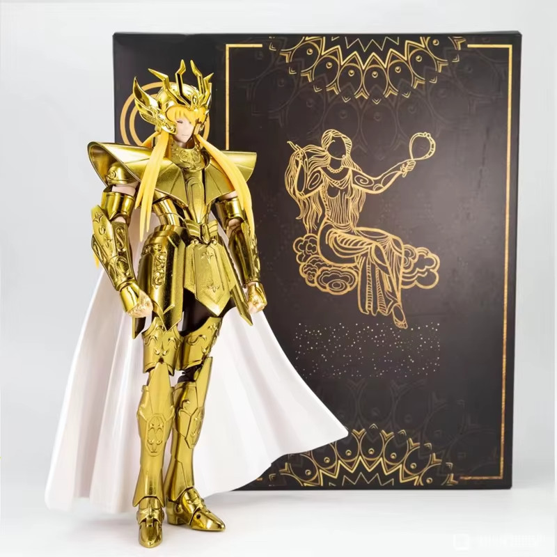 Figurine Asmita de la Vierge Saint Seiya Shinetime ST armure d'or 18cm