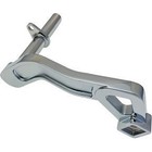 Drag Specialties 1620-2504 Chrome Passenger Footpeg Left Mounting Bracket