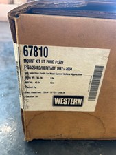 Western Plow Mount 67810