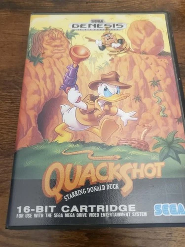 QuackShot Starring Donald Duck  [Sega Genesis] *No Manual*