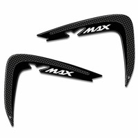 Aufkleber 3D Kompatibel Mit Yamaha Xmax 2010-2013 Ecken-Schutzfolien Karbon