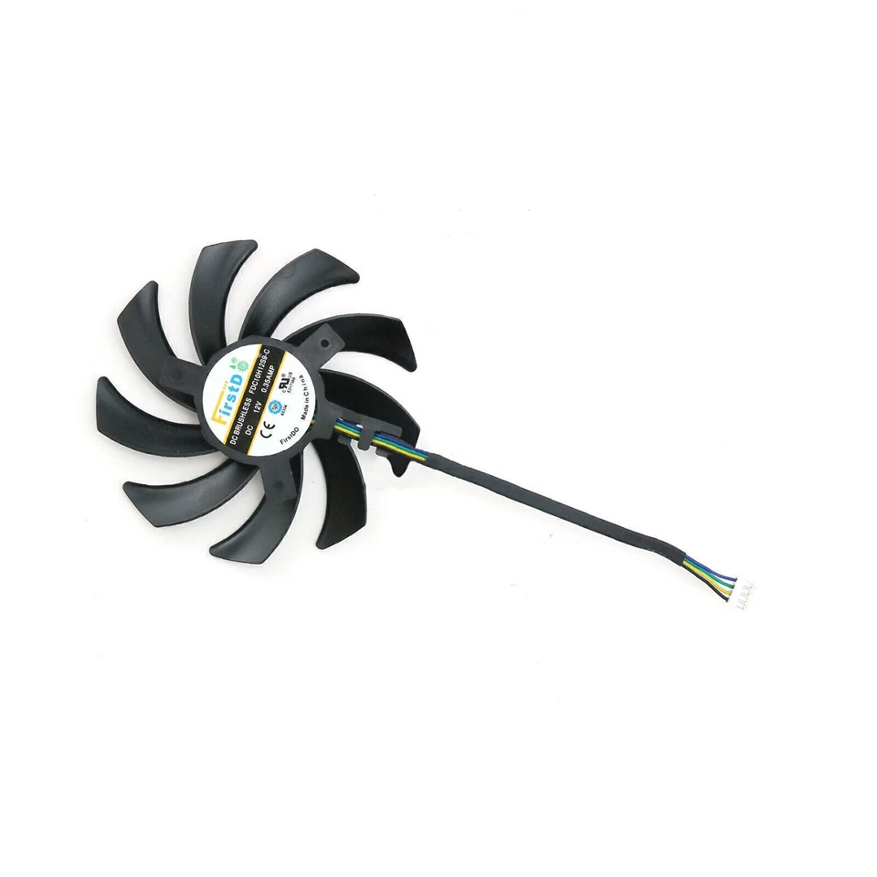 FDC10H12D9-C Cooling Fan Replace for AMD/Dylan/ASUS R9 Nano 4G HBM Video Card - Image 3 of 4