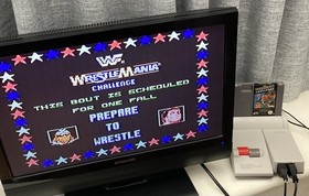 NES ~ WWF WRESTLEMANIA CHALLENGE ~ Nintendo Game NES-W9-AUS Game Cart Only Pal A