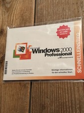 Windows 2000 Professional con SP3, tedesco, versione completa OEM con fattura IVA