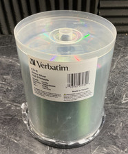 Verbatim 52x CD-R Media - 80 minuntes, 700MB 100 pack 97934             BRAND NEW