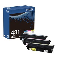 Brother TN4313PK Standard Yield Toner Cartridge - 3 Pack Cyan, Magenta, Yellow