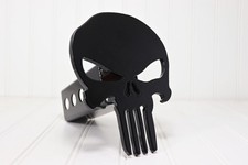 Matte Black Punisher Hitch Cover Fits 2 Hitch Receiver Matte Black Punisher Hitch Cover Fits 2 Hitch Receiver