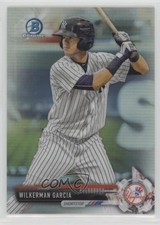 2017 Bowman Chrome Prospects Refractor 56/499 Wilkerman Garcia #BCP147 1s8