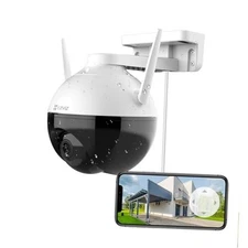  360° Security Camera Outdoor, WiFi Camera for Home Color Night Vision