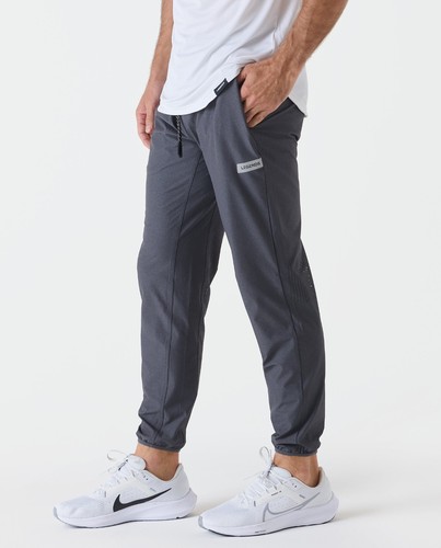 Legends Luka HD Jogginghose Herren Größe L anthrazitgrau Ripstop Performance Stoff - Neu mit Etikett - Bild 2 von 19