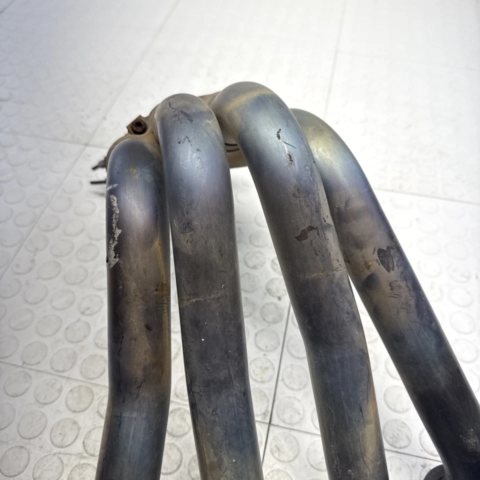 Yamaha YZF R1 2004-2008 colector de escape tubos de cabezal titanio stock OEM Foto 4 de 4