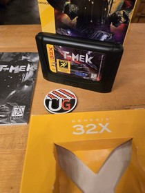 Sega Genesis 32X T-MEK With Box And Manual 