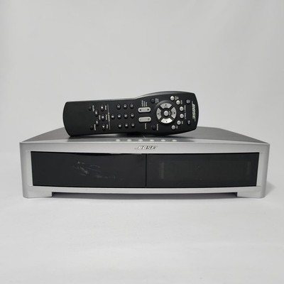 Bose AV3-2-1 II Media Center DVD Player with Remote Control Silver Tested Works