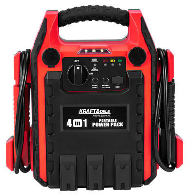Jump Starter 12V Booster 1200A Kompressor Powerbank LED Reifenpumpe Auto