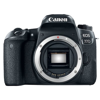Canon EOS 77D 24.2 MP Digital SLR Camera - Black (Body Only) for