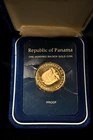 Republic of Panama 1983 Cocle Style Birds 100 Balboa Proof Gold Coin w/ Box