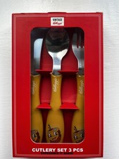 Kellogg?s Vintage 3pc Kids Cutlery Set Fork Spoon Tony Tiger kellogs 