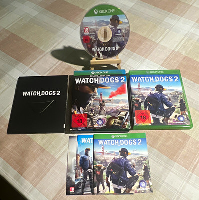 Watch Dogs 2 Deluxe Edition (Microsoft Xbox One, PAL) (USK 18) | CIB