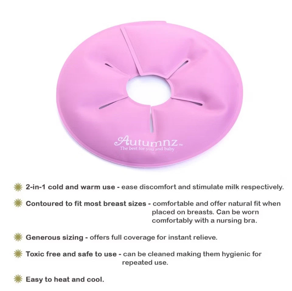 Autumnz Reusable Breast Relief Thermo Pads (BPA free) (2 pcs) For Breastfeeding - Image 3 of 4