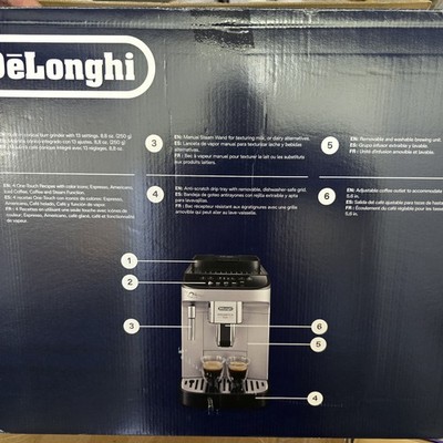De'Longhi Magnifica Evo Automatic Espresso & Coffee Machine with Manual Milk...