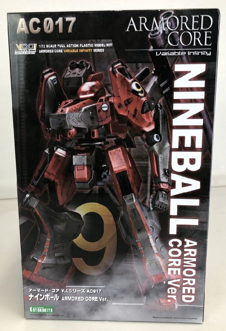 Nine Ball ARMORED CORE Ver. 1/72 Armored Core Variable Infinity Serie Kotobukiya