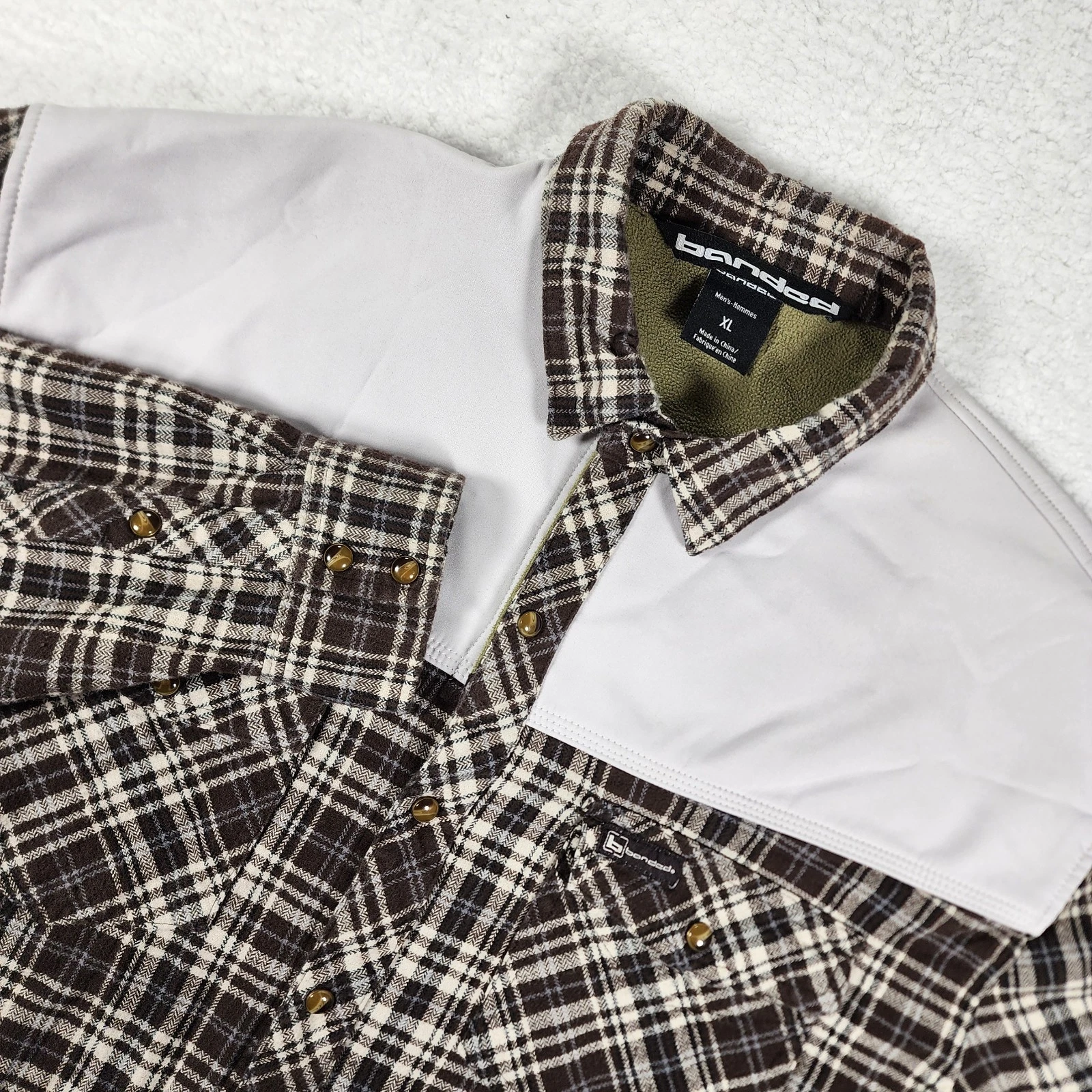 Banded Gear Men's XL Plaid Tartan Snap Button Up Shirt Flannel Outdoor Hiking
Opens in a new window