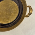 Vintage Pickard Etched China Plate Peacock Design 24 Kt Gold Detail — photo 5