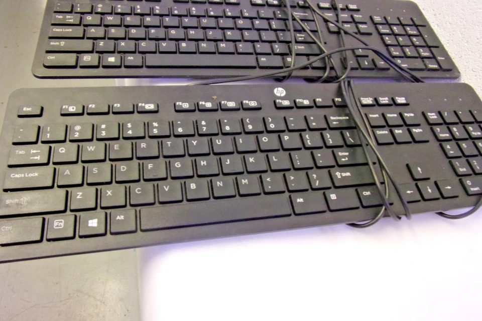 3 HP PC Keyboard Full Size USB wired KBAR211 - Image 4 of 4