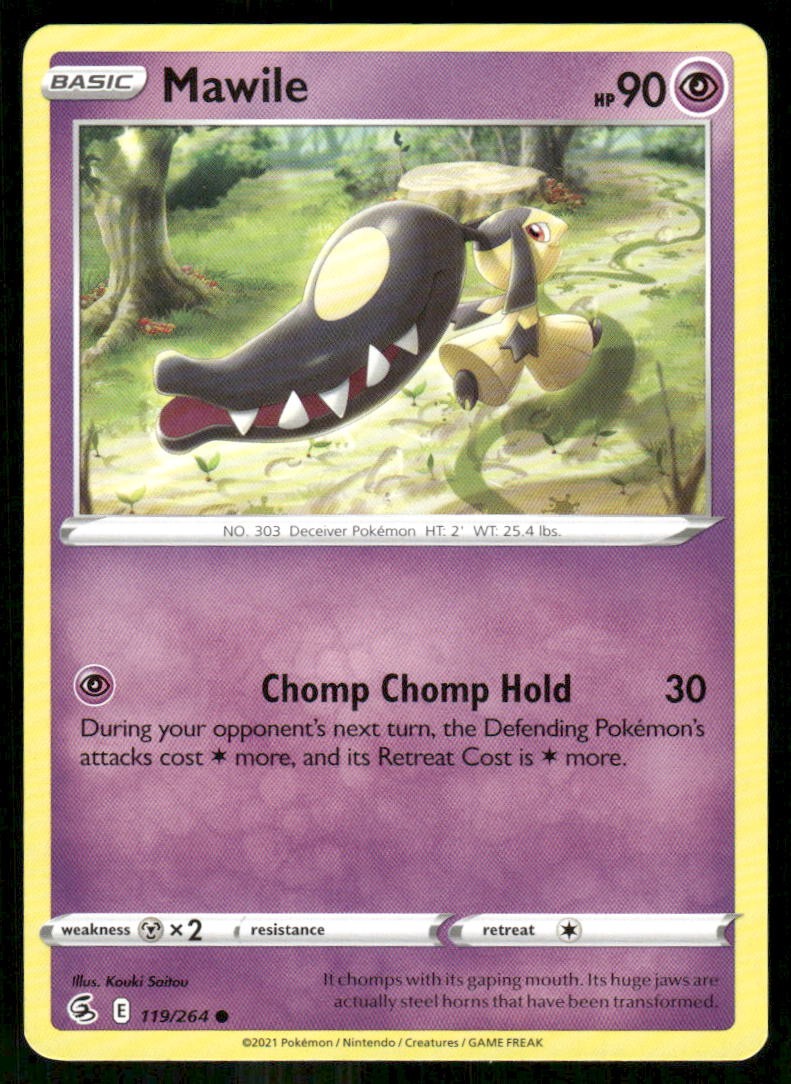 Mawile SWSH08: Fusion Strike [119/264] Common NM Pokemon