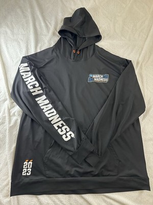 2023 NCAA Men s Basketball Light Hooodie Sweatshirt March Madness Black Sz XL