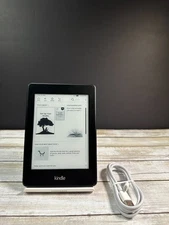 Amazon Kindle Paperwhite (6th Gen.) DP75SDI 4GB Wi-Fi 6" eReader Works! Read!!