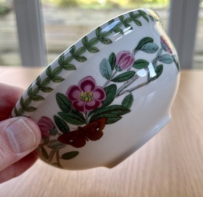 Vintage Portmeirion Botanic Garden Schale 14 cm - Design 'Gänseblümchen' - nie benutzt