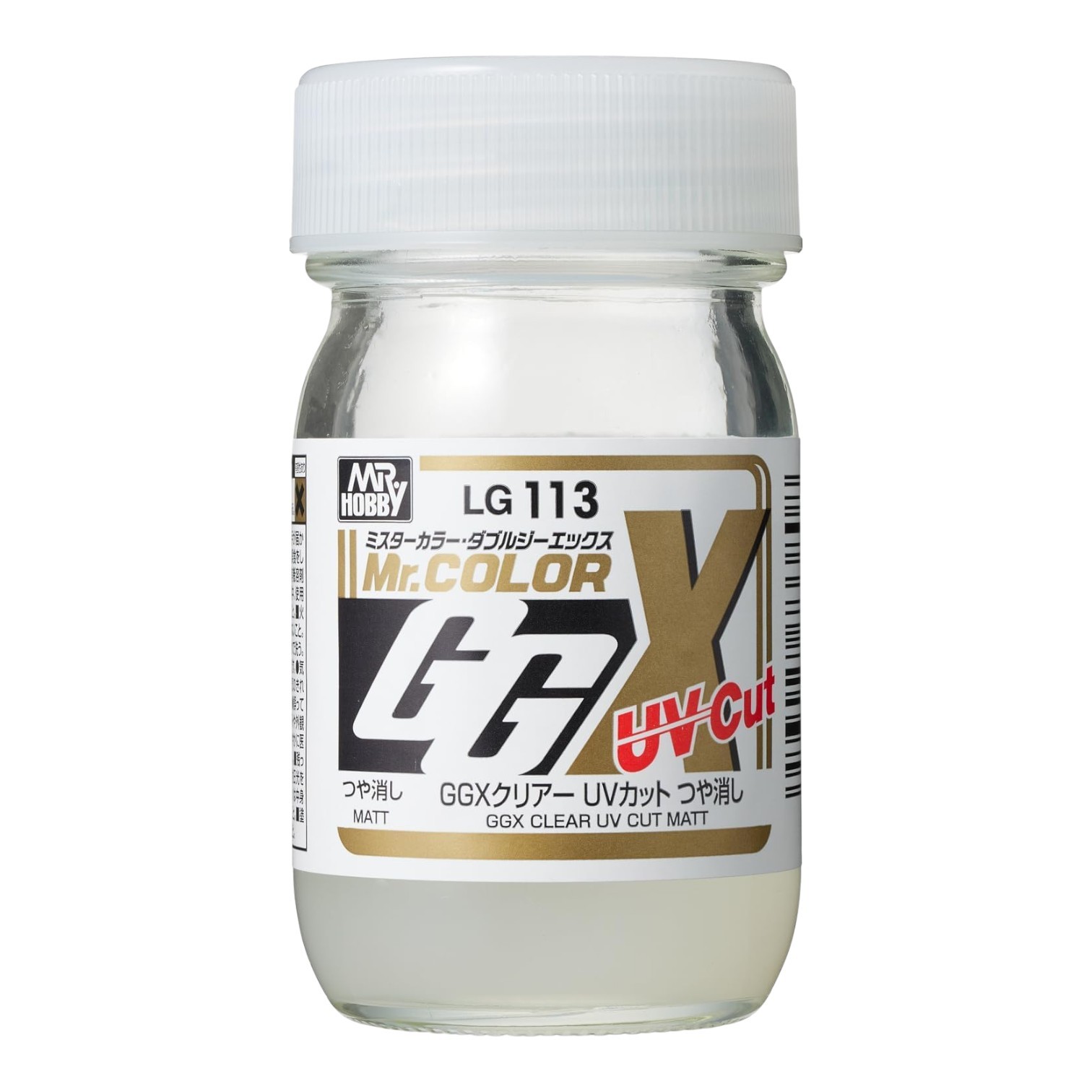 Gunze GSI Mr.Hobby GGX Color Lacquer Paint LG113 Clear UV Cut Matt (60ml)
