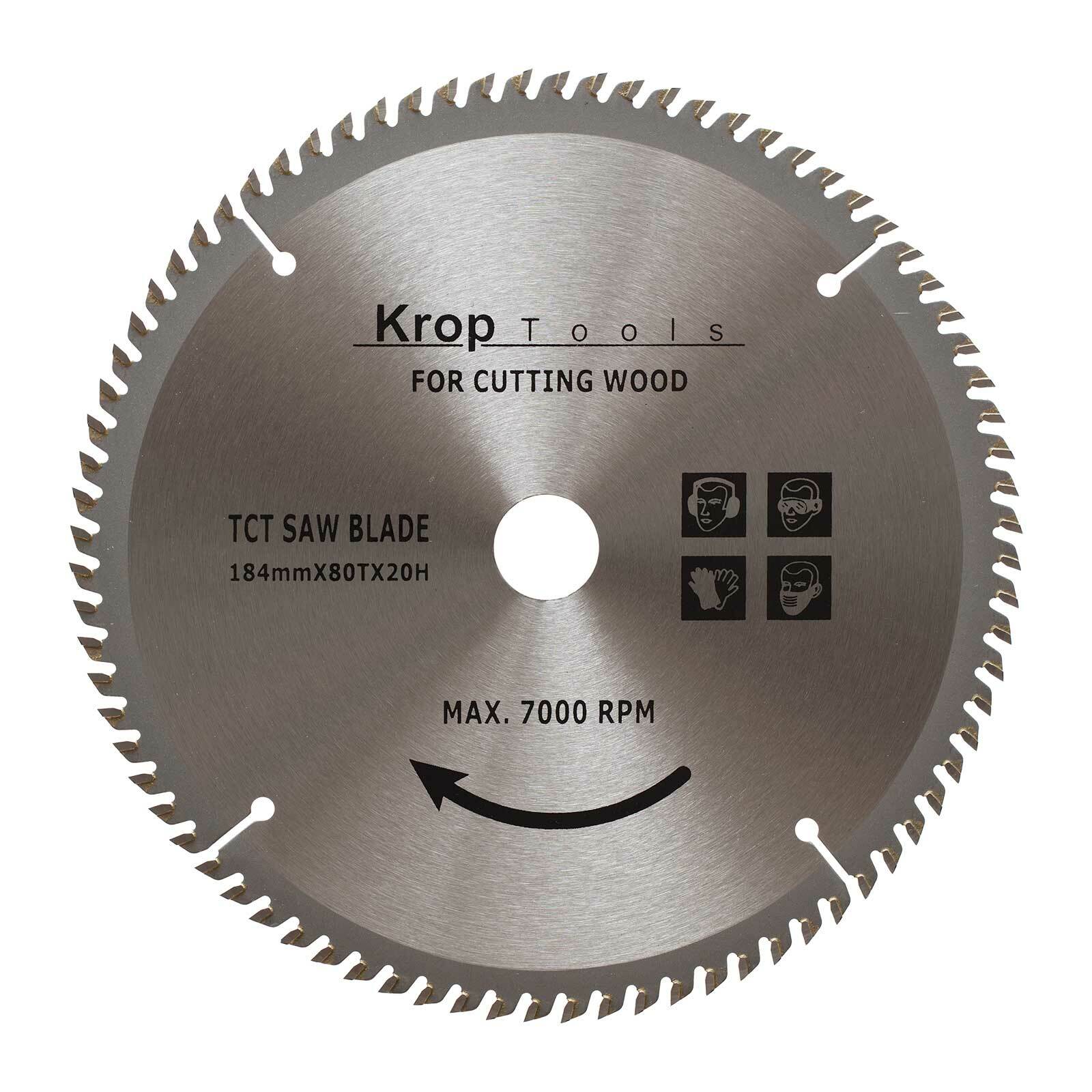 HiKOKI Hitachi Circular Saw Blade Fine Cut TCT 185mm x 16/20mm x 80T by